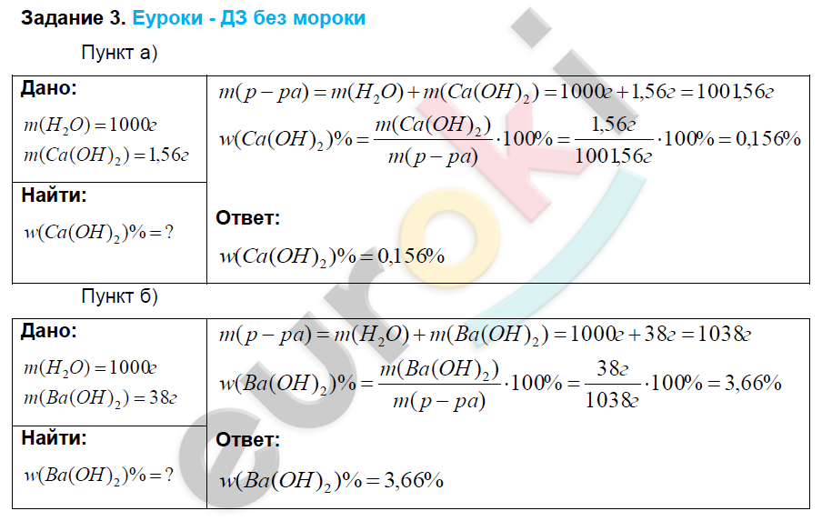 Решебник по химии 9 класс рудзитис просвещения