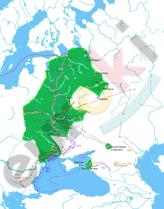 A map of europe with green and blue colors Description automatically generated