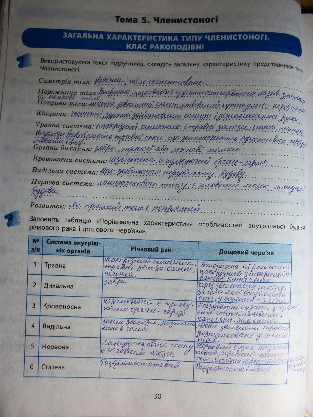 Биология 8 клас зошит для лабороторних робит т.с.котик гдз Биология 8 клас зошит для лабороторних робит т.с.котик гдз