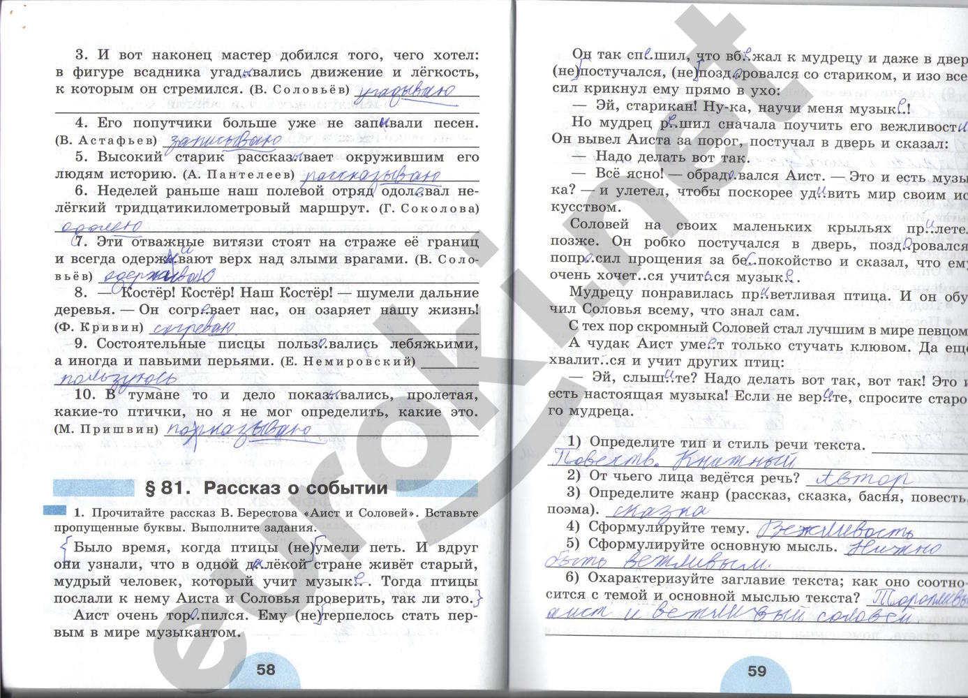 Гдз Рыбченкова Роговик 6 Класс гдз рыбченкова роговик 6 класс