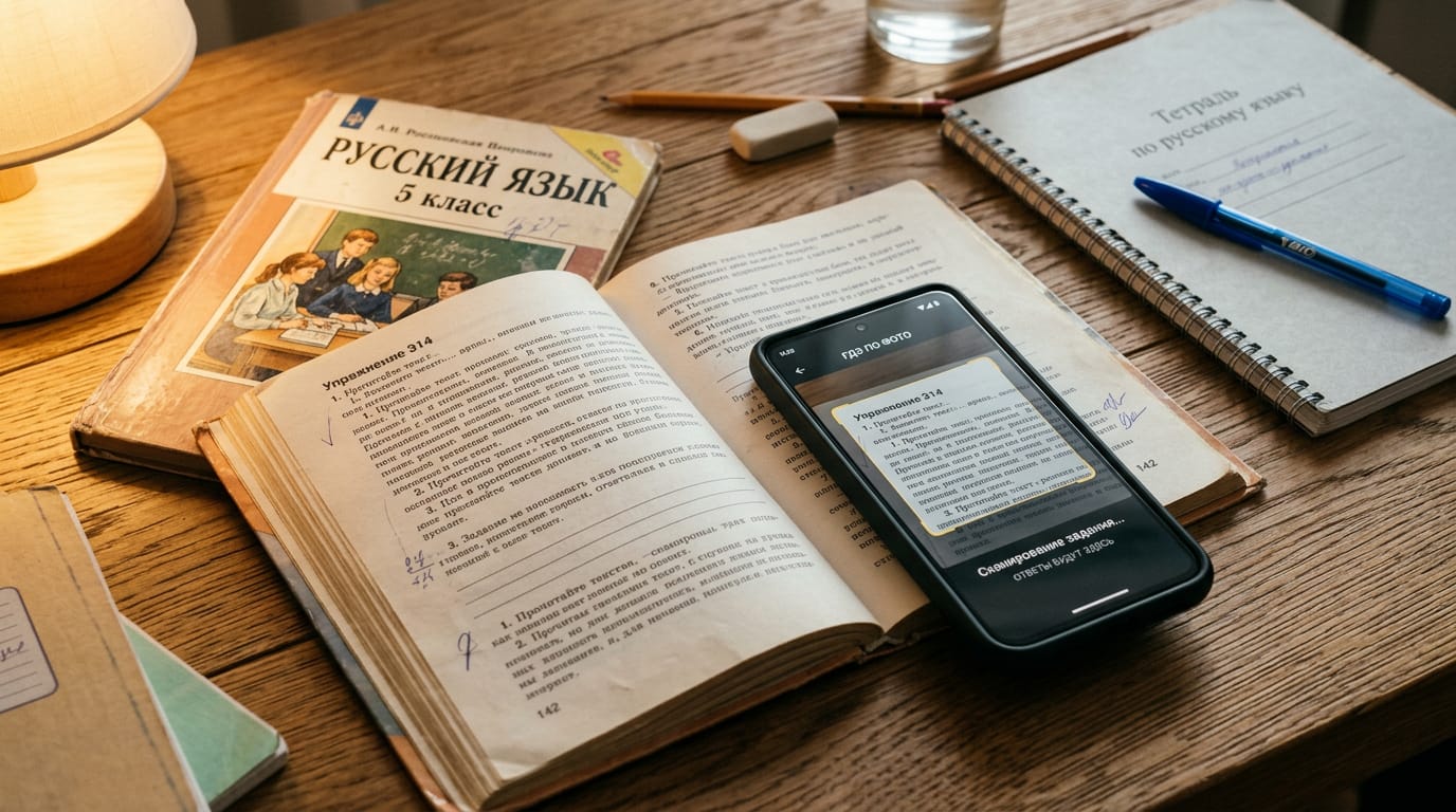 ГДЗ по русскому языку: какие учебники охвачены базами