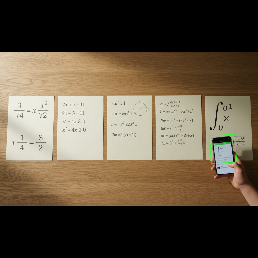 Какие типы задач решаются по фото: от арифметики до интегралов?