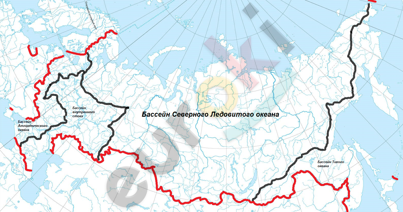 Бассейн внутреннего стока евразии