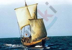 Реплика большого поморского палубного коча XVIII века (клуб «Полярный Одиссей»)