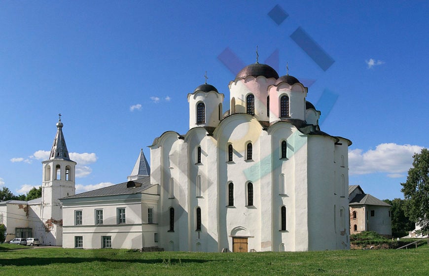 Никольский собор на Ярославовом дворище в Великом Новгороде