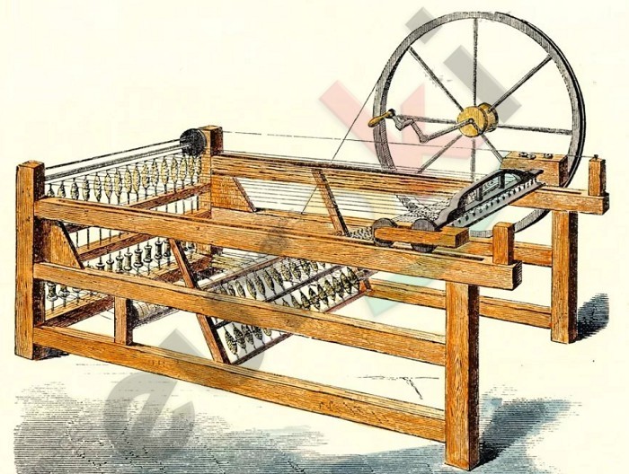 Прядильная машина Харгривса. История техники и изобретений