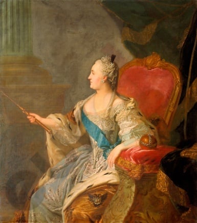 Портрет Екатерины II (1763 год), Фёдор Степанович Рокотов