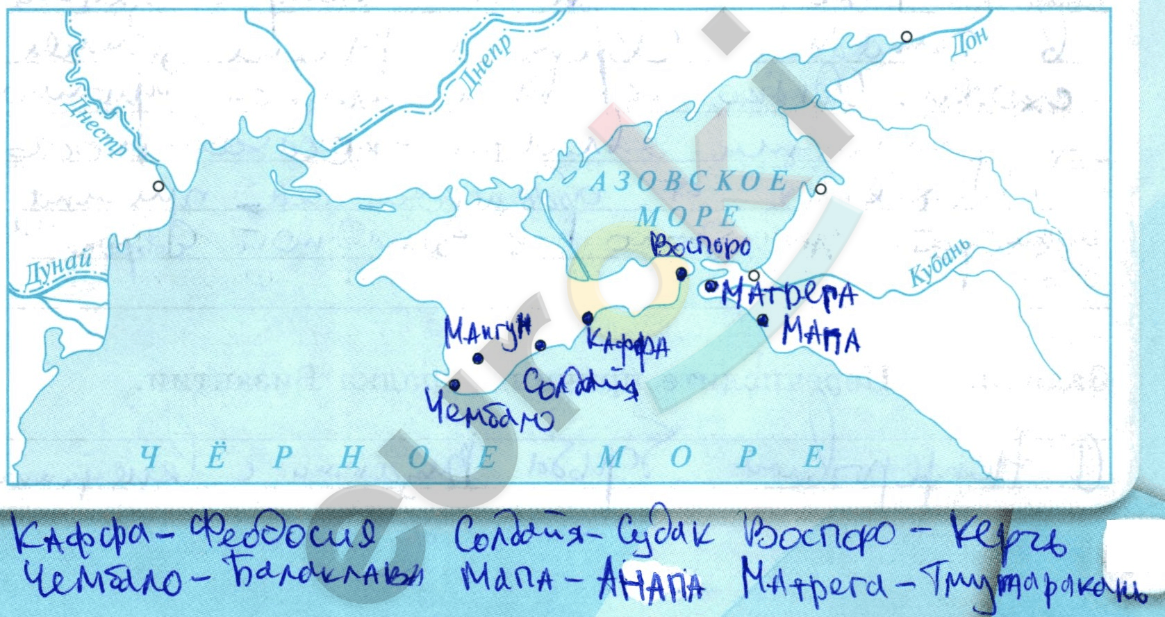 ГДЗ История России Артасов 6 класс Рабочая тетрадь Стр. 99 | Получить ...