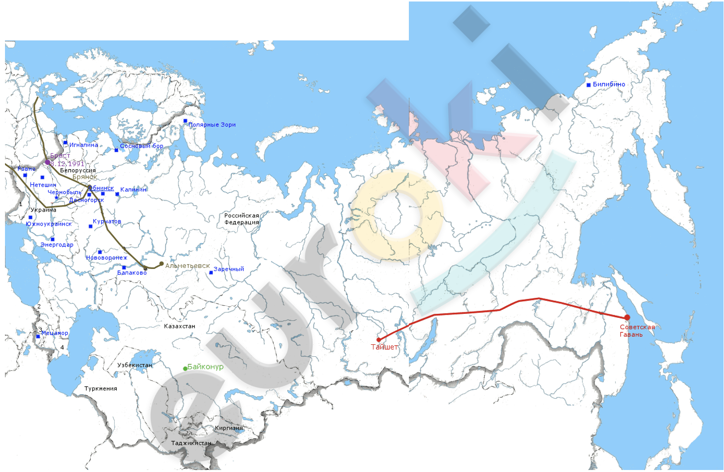 ГДЗ История России Тороп 10 класс Контурные карты Стр. 12–13 | Получить ...