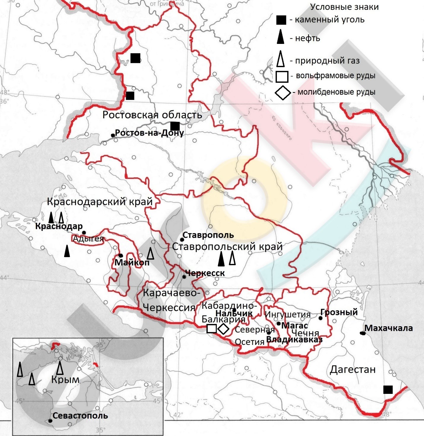 Карта европейского юга 2025
