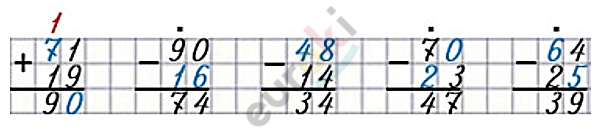 78*50 Письменно в столбик. Числа от 1 до 10 в столбик в ряда. Вычитание столбиком 705 - 269. Выполните сложение -3/5+(-1/5) задание 167 страница 43.