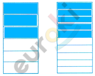 A blue and white rectangular boxes Description automatically generated