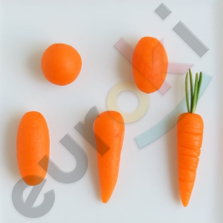 Как лепить морковку из пластилина? Помощь в работе с детьми - Handskill.ru