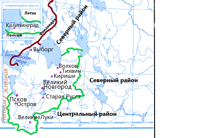 A map with a red line Description automatically generated