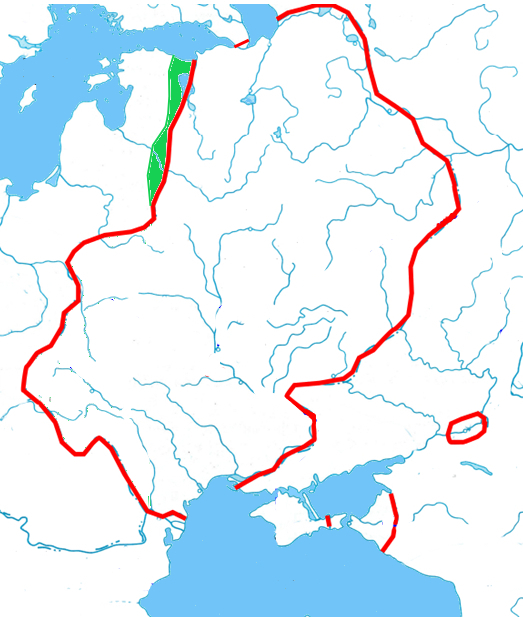 A map of a river Description automatically generated