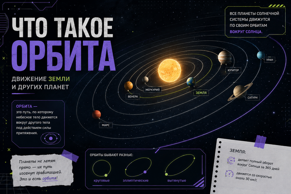 Что такое орбита кратко и простыми словами